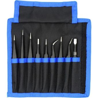 UF-TOOLS - ESD-9 Tweezers Set (9 pcs)