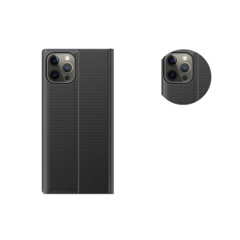 Diárové puzdro na Apple iPhone 13 Pro Sleep Case Smart Window modré