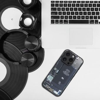 Sklenené puzdro na Apple iPhone 13 Pro Max TECH design 2