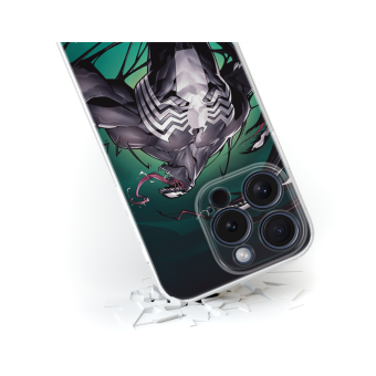 Silikónové puzdro na Apple iPhone 15 Pro Original Licence Cover Venom 010