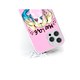 Silikónové puzdro na Apple iPhone 15 Pro Original Licence Cover Harley Quinn 001