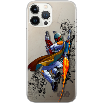 Silikónové puzdro na Samsung Galaxy S24 5G S921 Original Licence Cover Boba Fett 003
