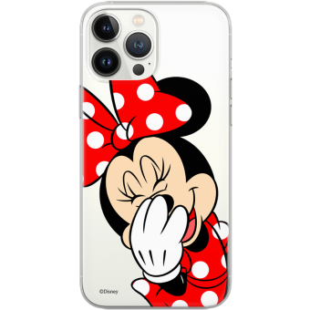 Silikónové puzdro na Apple iPhone 15 Pro Original Licence Cover Minnie 006