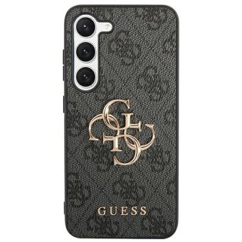 Obal Guess PU 4G Metal Logo Samsung Galaxy A55 5G A556 GUHCSA554GMGGR Grey
