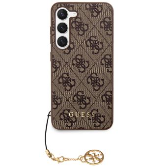 Obal Guess 4G Charm Samsung Galaxy A35 5G A356 GUHCSA35GF4GBR Brown