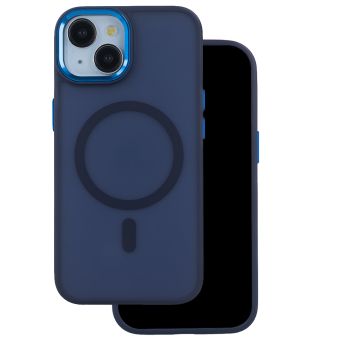 Obal Frozen Mag case Apple iPhone 14 Pro navy blue