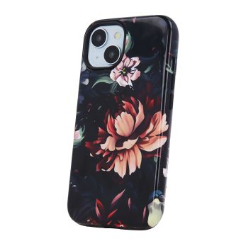 Obal Decor case Apple iPhone 15 Pro Peony