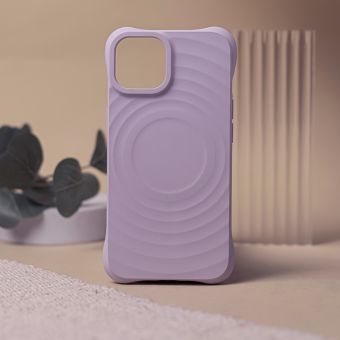 Obal Circle Mag case Apple iPhone 12/12 Pro light purple