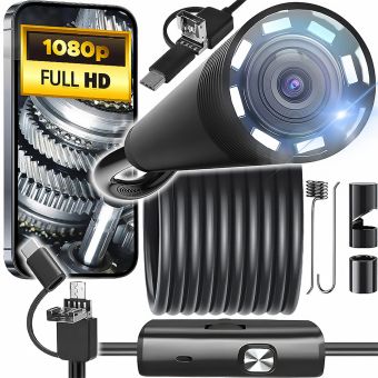 Endoskopická kamera, 2m LENS 8/7/5.5mm USB/C/MICRO LTC