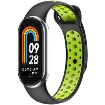 Tech-Protect Softband Xiaomi Smart Band 8/8 NFC Black-Lime