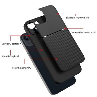 Noble TPU/TPC iPhone 16 Pro - čierne