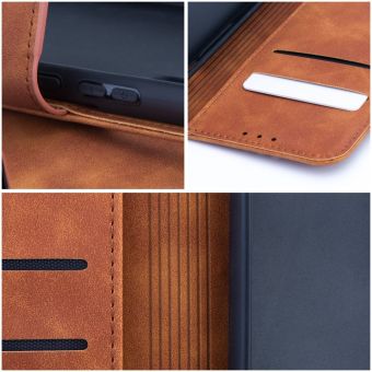 Obal TENDER Book Case Apple iPhone 16 Pro Max brown