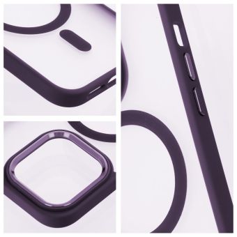Obal Matte Mag Cover MagSafe Apple iPhone 16 Plus purple