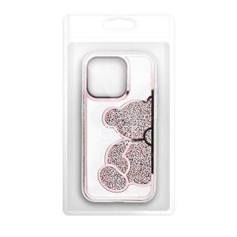 Obal TEDDY BEAR Case Apple iPhone 13 Pro pink