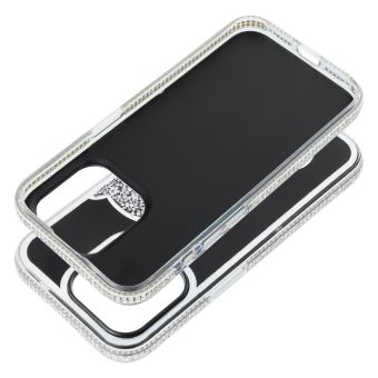 Obal TEDDY BEAR Case Apple iPhone 14 Pro silver