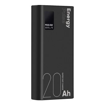 OBAL:ME EnergyPulse Powerbanka 20000mAh 22.5W Black