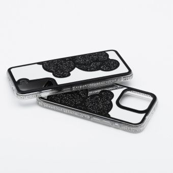 Obal TEDDY BEAR Case Apple iPhone 16 Plus black