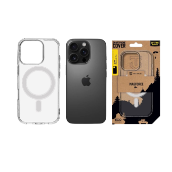 Obal Tactical MagForce Apple iPhone 16 Pro transparentný