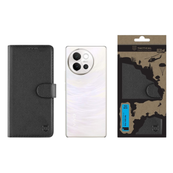 Tactical Field Notes Book Vivo V40 Lite - čierne