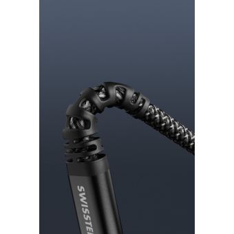 SWISSTEN KEVLAR USB-C/USB-C 3A 60W 1,5m antracit