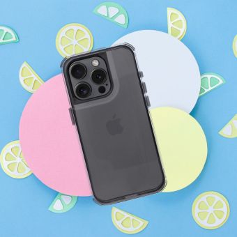 Obal MATRIX CLEAR Case Apple iPhone 15 Pro black