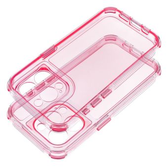 Obal MATRIX CLEAR Case Apple iPhone 15 powder pink