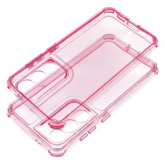 Obal MATRIX CLEAR Case Samsung Galaxy S22 5G S901 powder pink