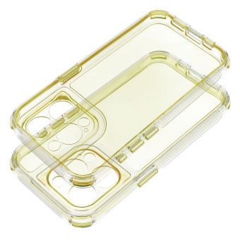 Obal MATRIX CLEAR Case Apple iPhone 12 yellow