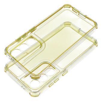 Obal MATRIX CLEAR Case Samsung Galaxy S24 FE 5G S721 yellow