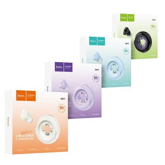 HOCO Bezdrôtové slúchadlá Mini Donut TWS EW71 - svetlo-modré