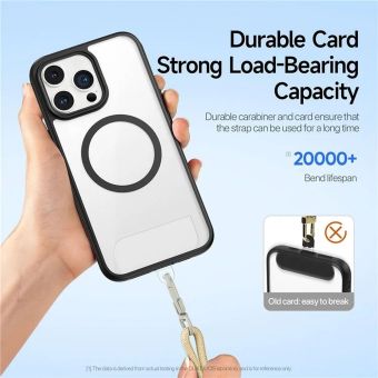 DUX DUCIS Plaz, šnúrka na krk pre mobil, žltá