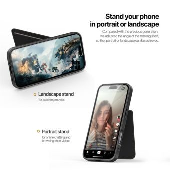 Obal DUX DUCIS case RAFI II MAG MagSafe Apple iPhone 16 Pro black