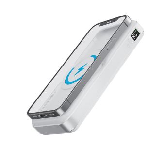 Bezdrôtový powerbank Forever MATB-300 10000 mAh 3in1 - biela