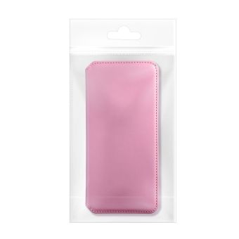 Obal DUAL POCKET Book Motorola Moto G55 5G light pink