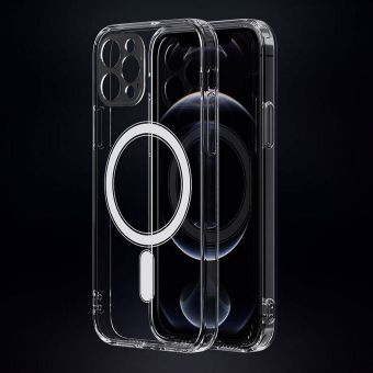 Clear MagSafe TPU iPhone 16 Pro - transparentné