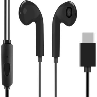 OBAL:ME WiredEarBuds USB-C OMWC01 Black