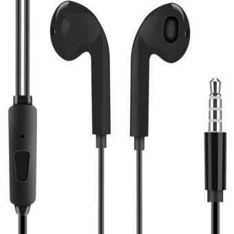 OBAL:ME WiredEarBuds 3.5mm Jack OMWJ01 Black