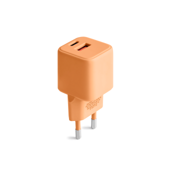 COLORUM Adaptér USB-A  Plus USB-C PD 30W CLS30-AC-14 - peach