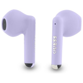 Guess Printed Classic Logo TWS Wireless Earphones GUTWSJ14ESGU Purple