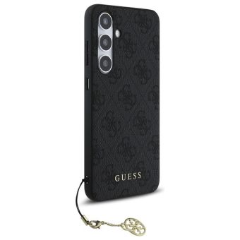 Obal Guess 4G Charm Samsung Galaxy S24 FE 5G S721 GUHCS24FEGF4GGR sivý