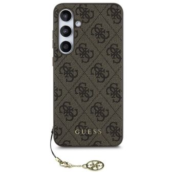 Obal Guess 4G Charm Samsung Galaxy S24 FE 5G S721 GUHCS24FEGF4GBR Brown