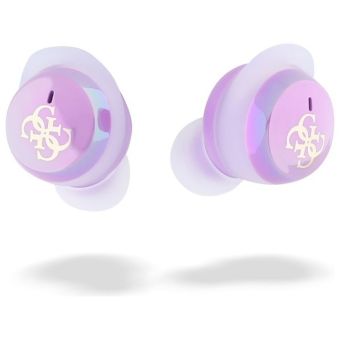 Guess 4G Logo Mini TWS Wireless Earphones GUTWSJ144ESU Purple