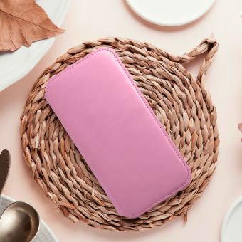 Obal DUAL POCKET Book Xiaomi Redmi 14C/POCO C75 light pink