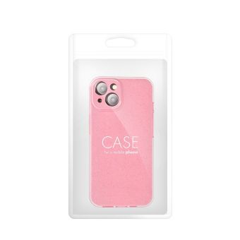 Obal CLEAR CASE 2mm BLINK Xiaomi Redmi 14C/POCO C75 pink