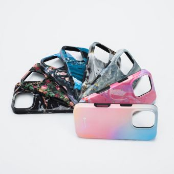 FORCELL F-PROTECT Mirage, Military Drop-Tested case compatible with MagSafe for IPHONE 15 PRO gold island