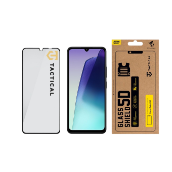 Ochranné sklo Tactical Glass Shield 5D Xiaomi Redmi 14C/POCO C75 čierne