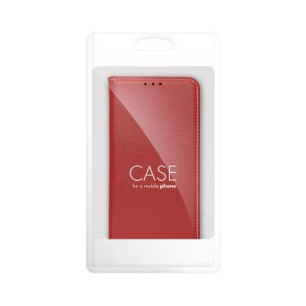 Obal SMART PRO Book leather case Samsung Galaxy A26 5G A266 červený
