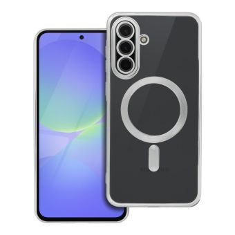 Obal ELECTRO MAG COVER MagSafe Samsung Galaxy A36 5G A366 strieborný