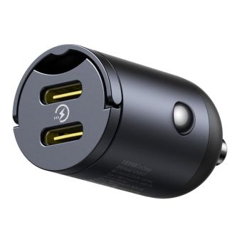 Autonabíjačka Baseus Tiny Star Mini  2C 30W 2xUSB-C Cosmic Black