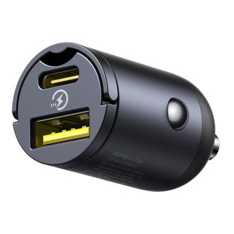 Autonabíjačka Baseus Tiny Star Mini (USB-A  Plus USB-C) 30W Cosmic Black